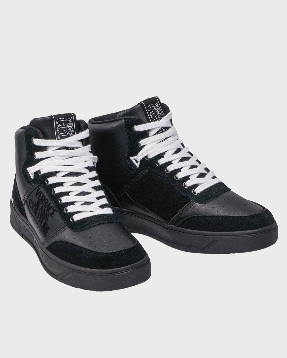 Versace Jeans Couture Zwart Starlight High Top Sneakers