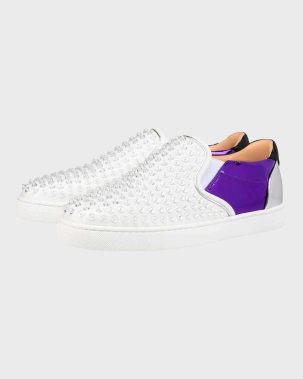 Christian Louboutin Sailor Boat Orlato Wit Slip-on Schoenen