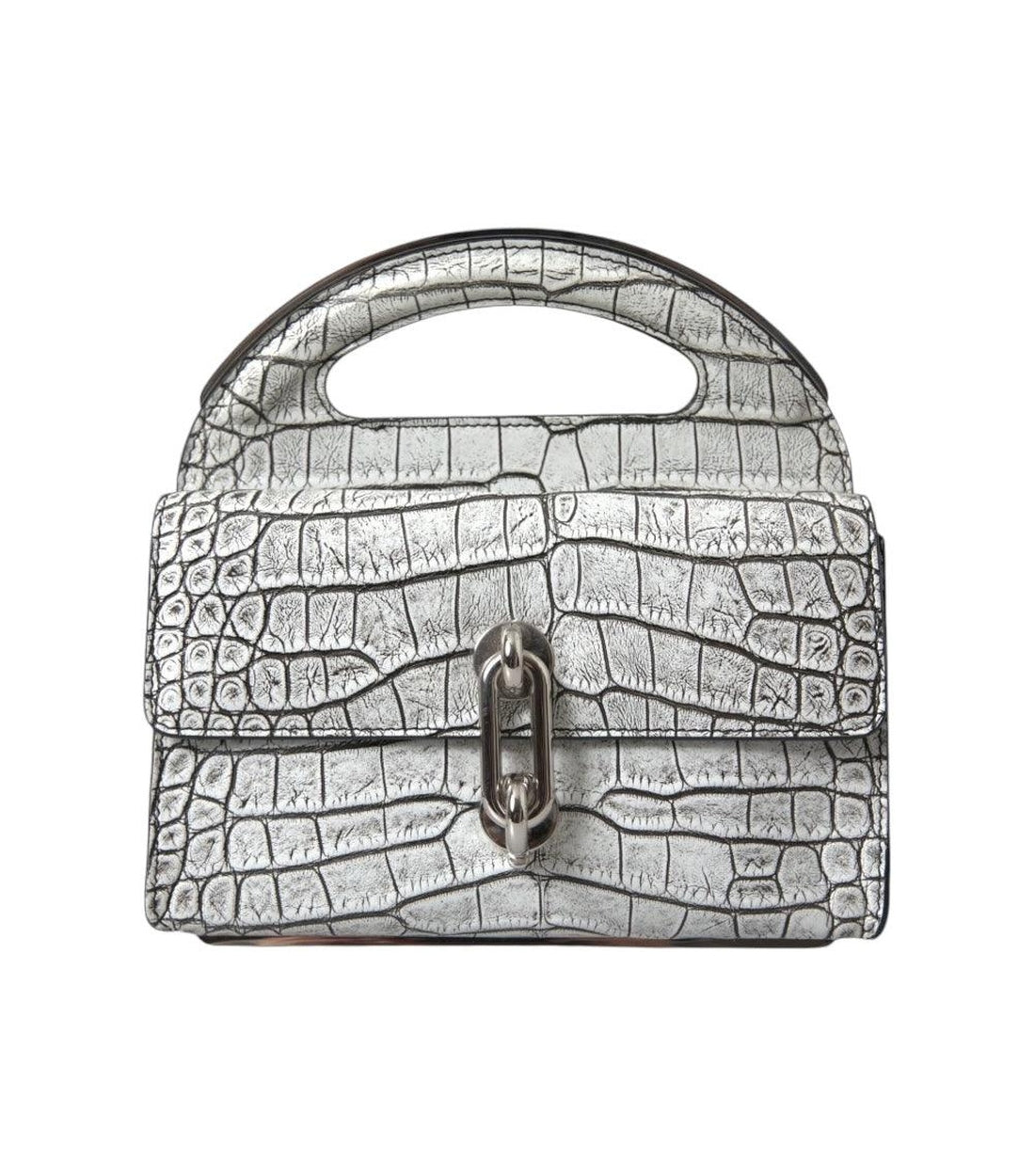 Balenciaga The Wang Alligator Leren Mini Tas