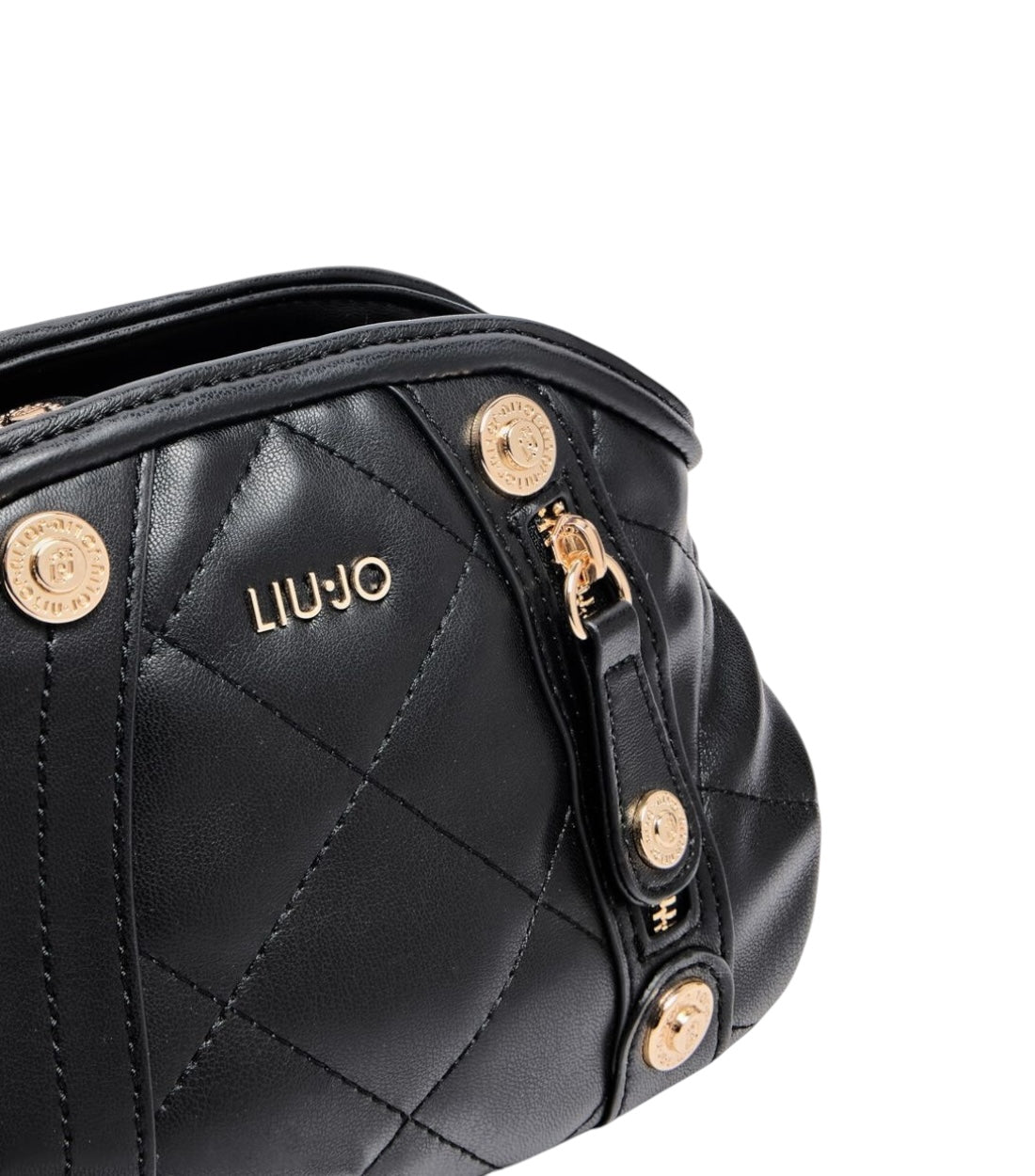 LIU JO Zwart Quilted Crossbody Tas