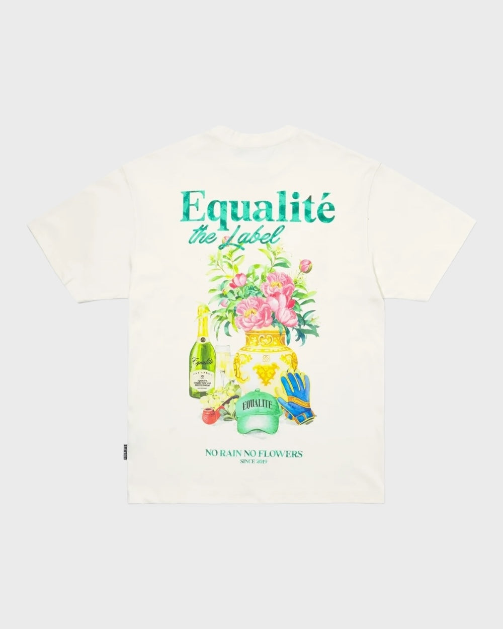 Equalite | Garden Oversized T-shirt Off-white Unisex