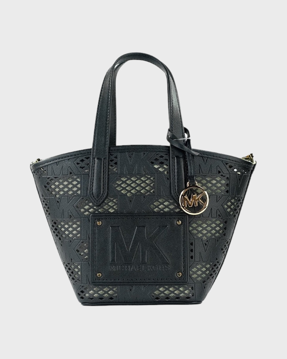 Michael Kors Kimber Zwart 2-in-1 Messenger Tas /  Tas