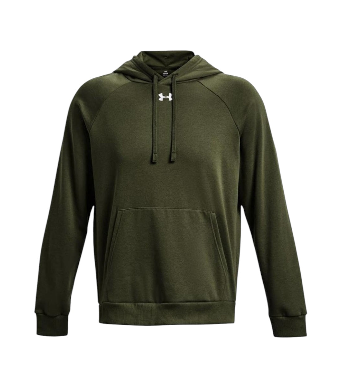 Under Armour Groen Ua Rival Fleece Hoodie Met Logo