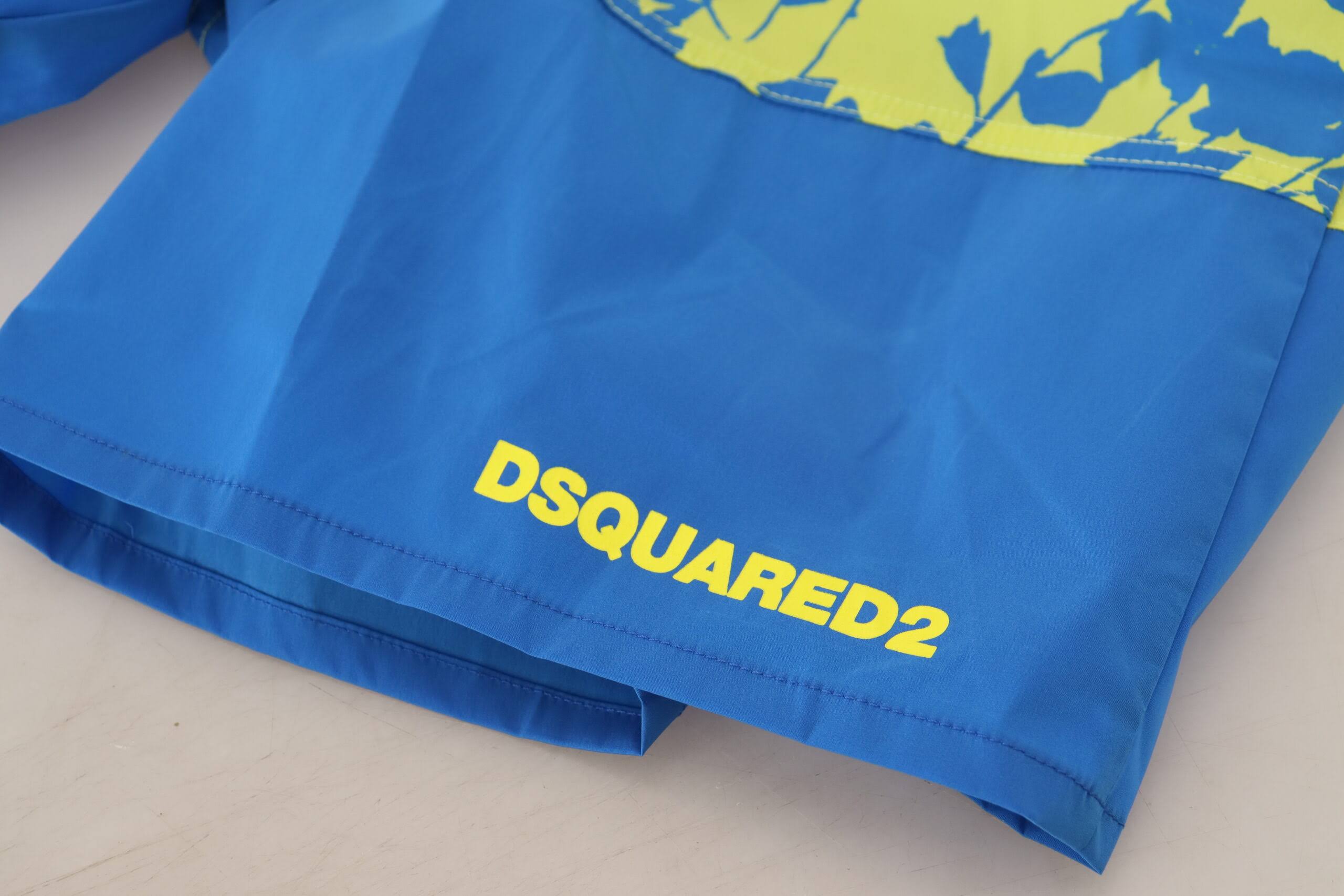 Dsquared2 Blauw / Groen Zwembroek