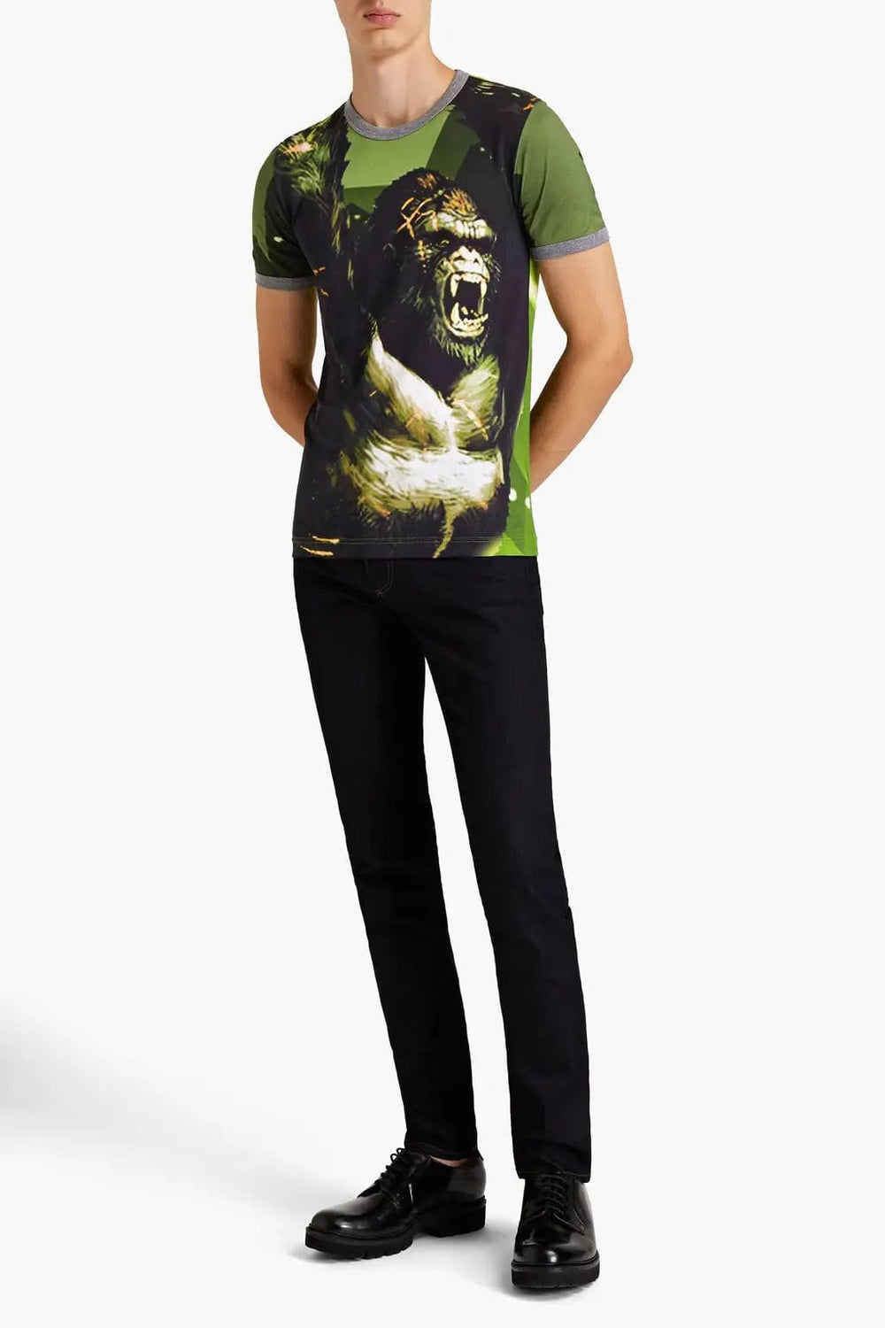 Dolce & Gabbana Groen Gorilla T-shirt