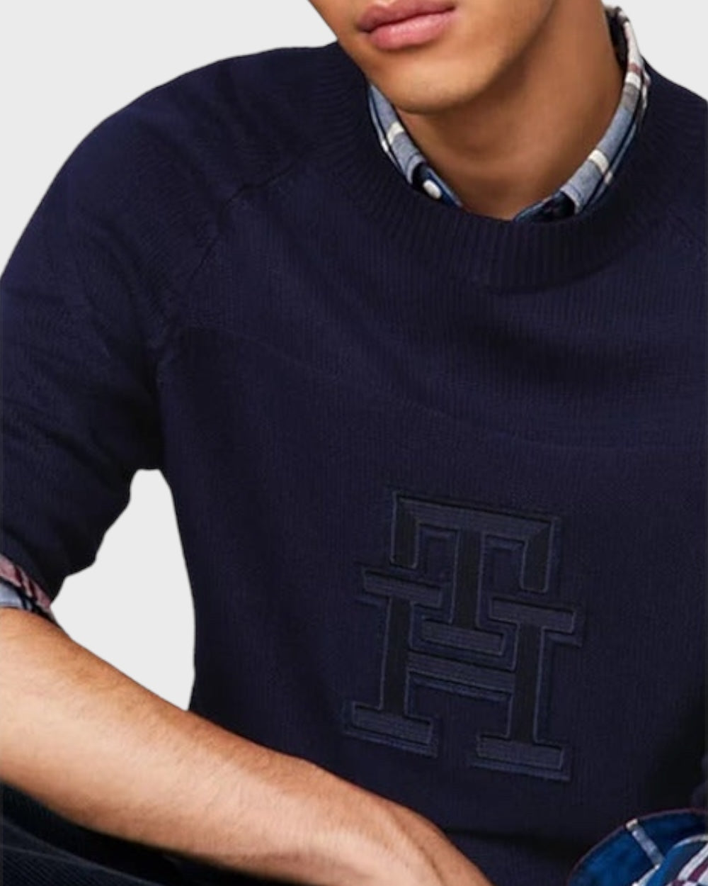 Tommy Hilfiger Blauw Trui