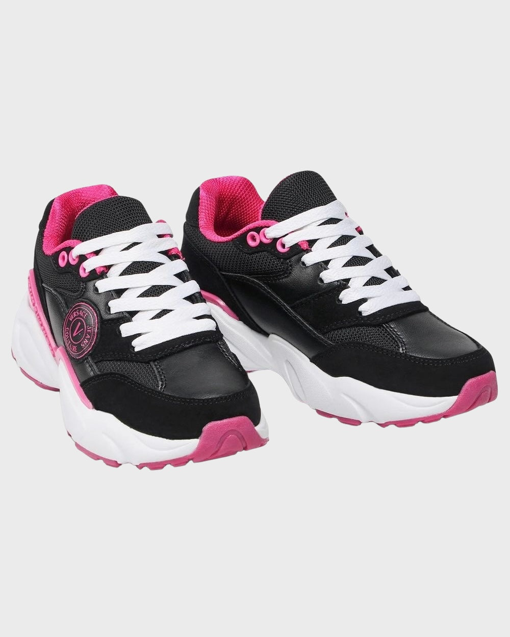 Versace Jeans Couture Zwart / Roze Sneakers