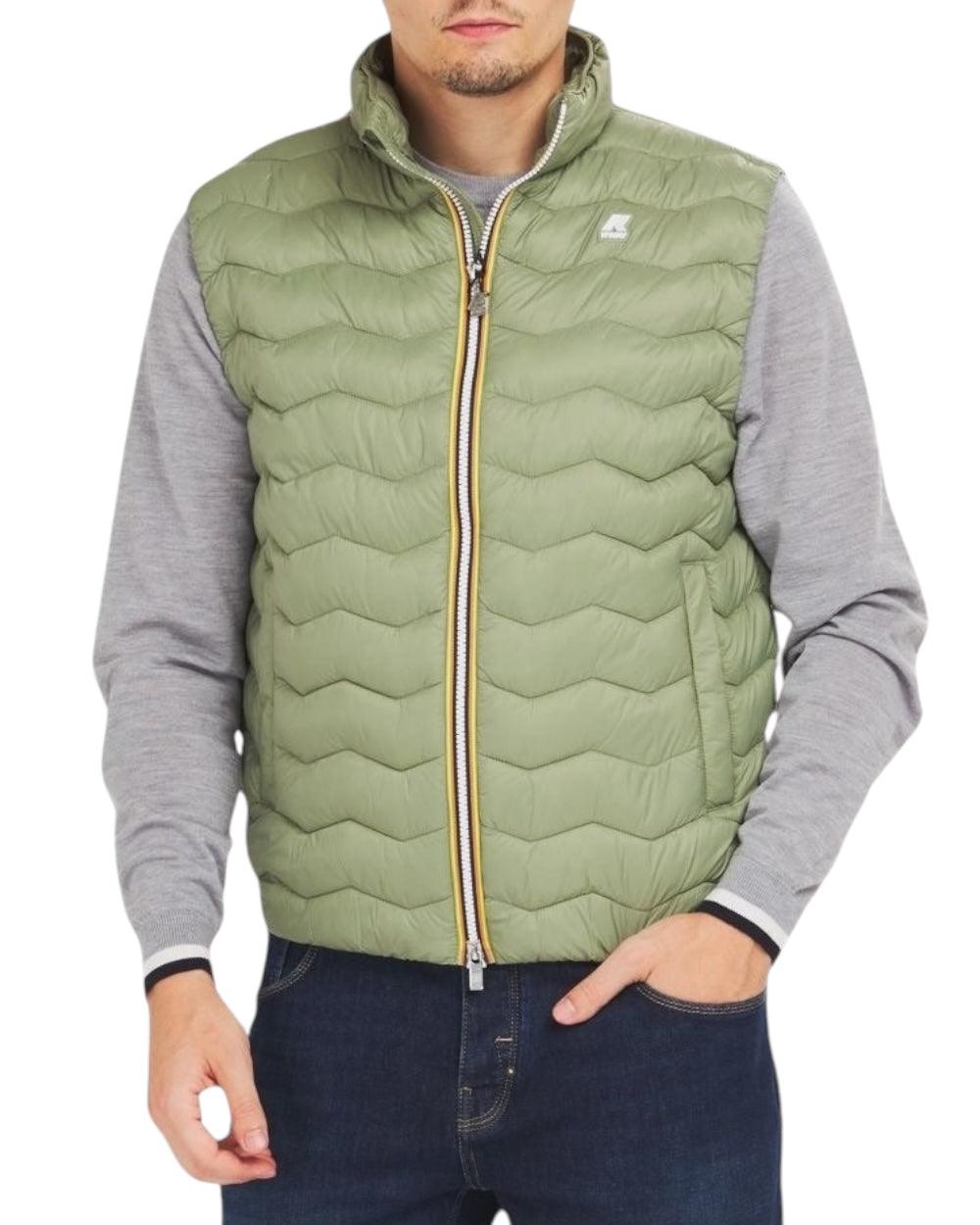 K-WAY Groen Bodywarmer