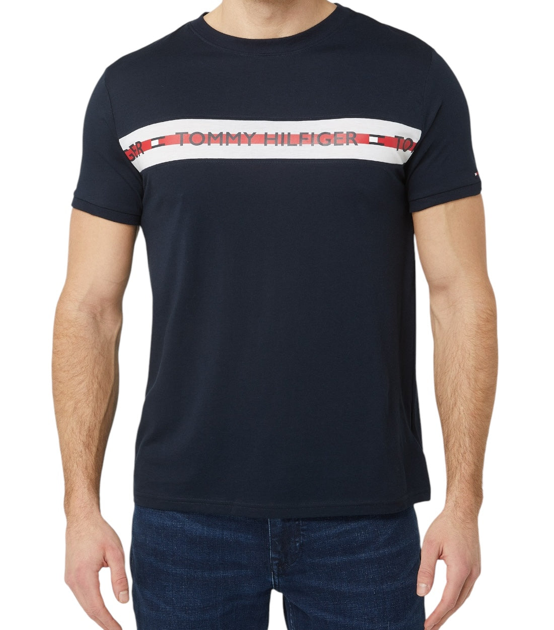 Tommy Hilfiger RWB Monotype Blauwe T-shirt