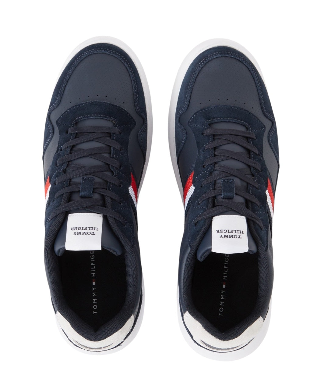 Tommy Hilfiger Blauw Verfijnde Sneakers