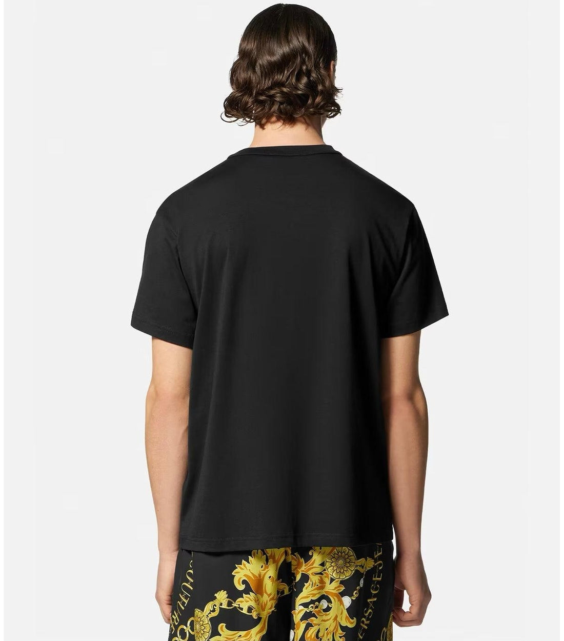 Versace Jeans Couture Zwart Goud Chain T-shirt