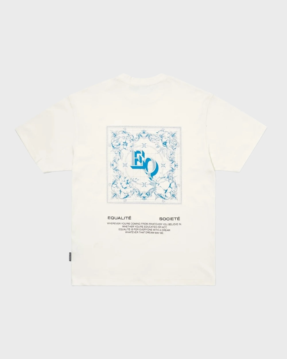 Equalite | Tile Oversized T-shirt Off-white Unisex