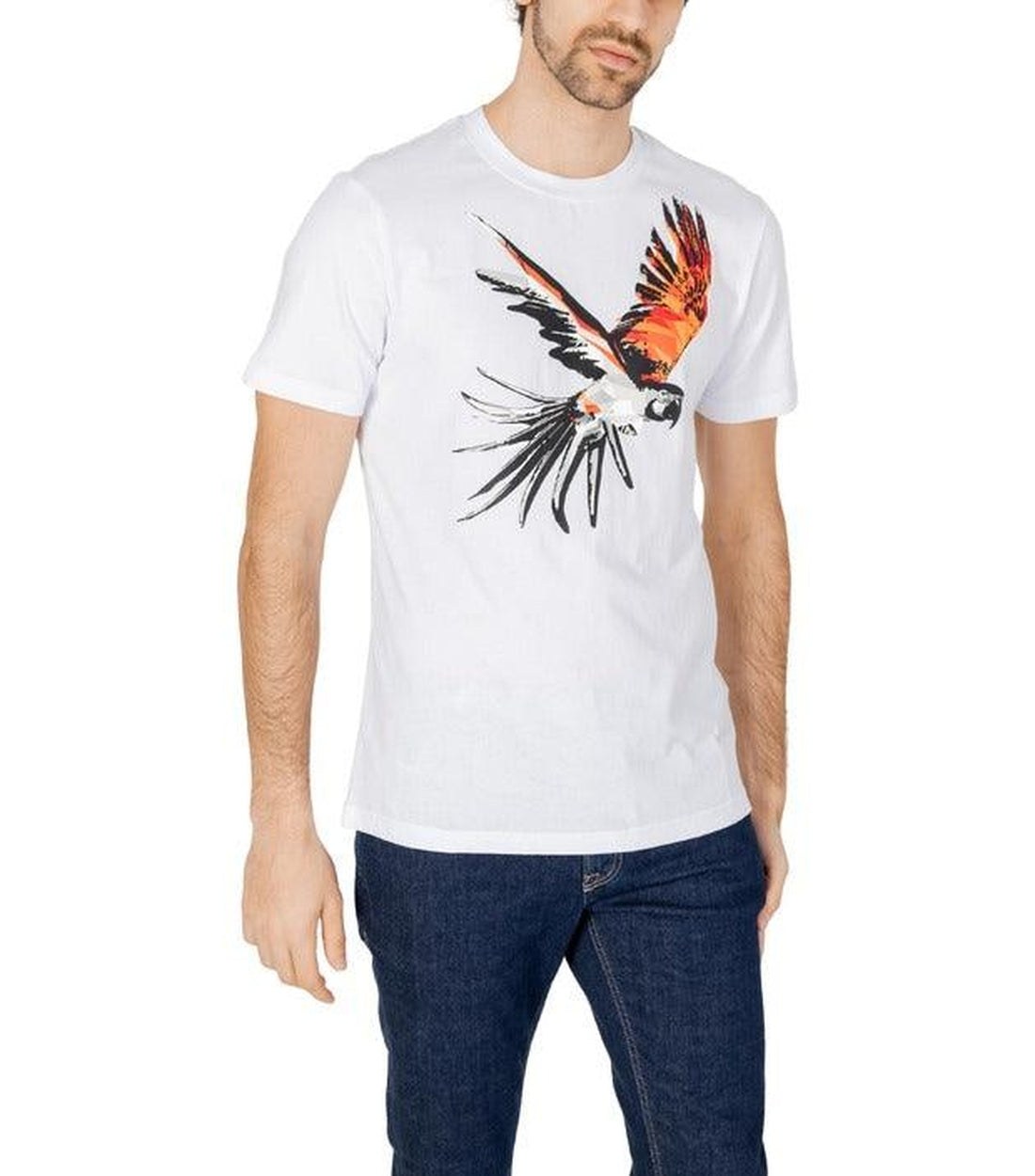 Antony Morato Wit Grafisch T-shirt