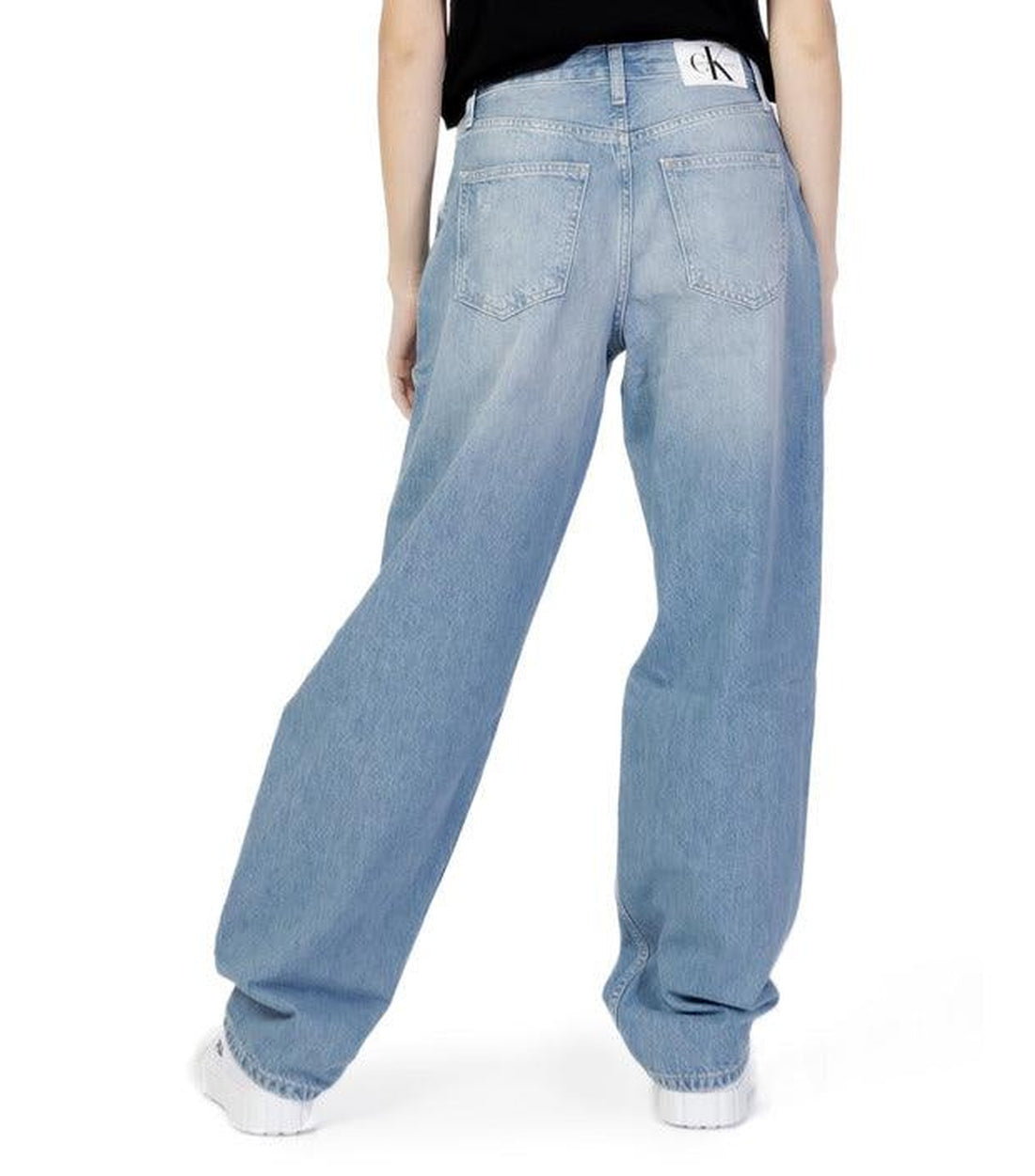 Calvin Klein Jeans Blauw Baggy Jeans Dames