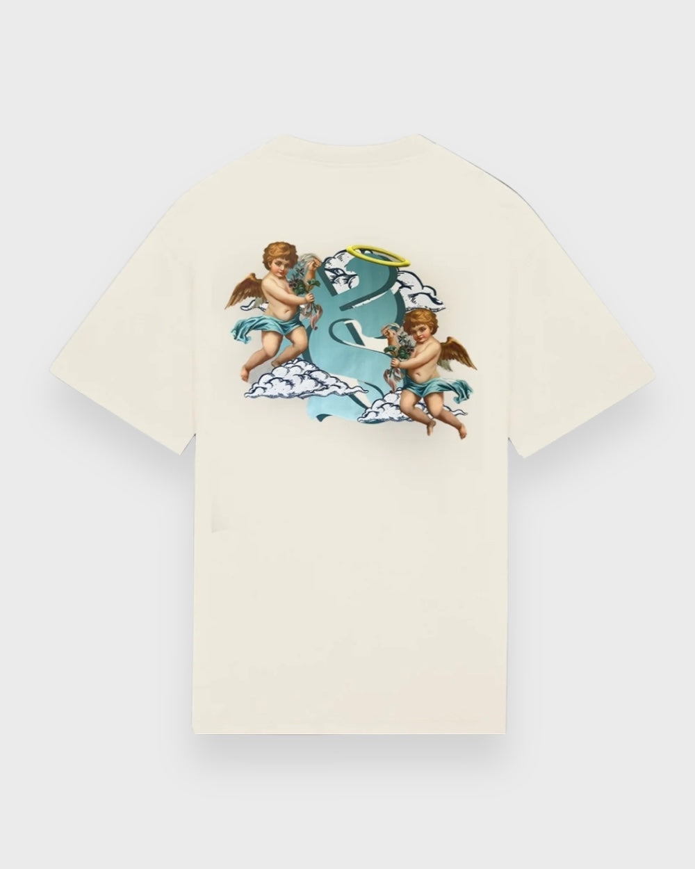 XPLCT Studios Angel T-shirt Off-white Unisex