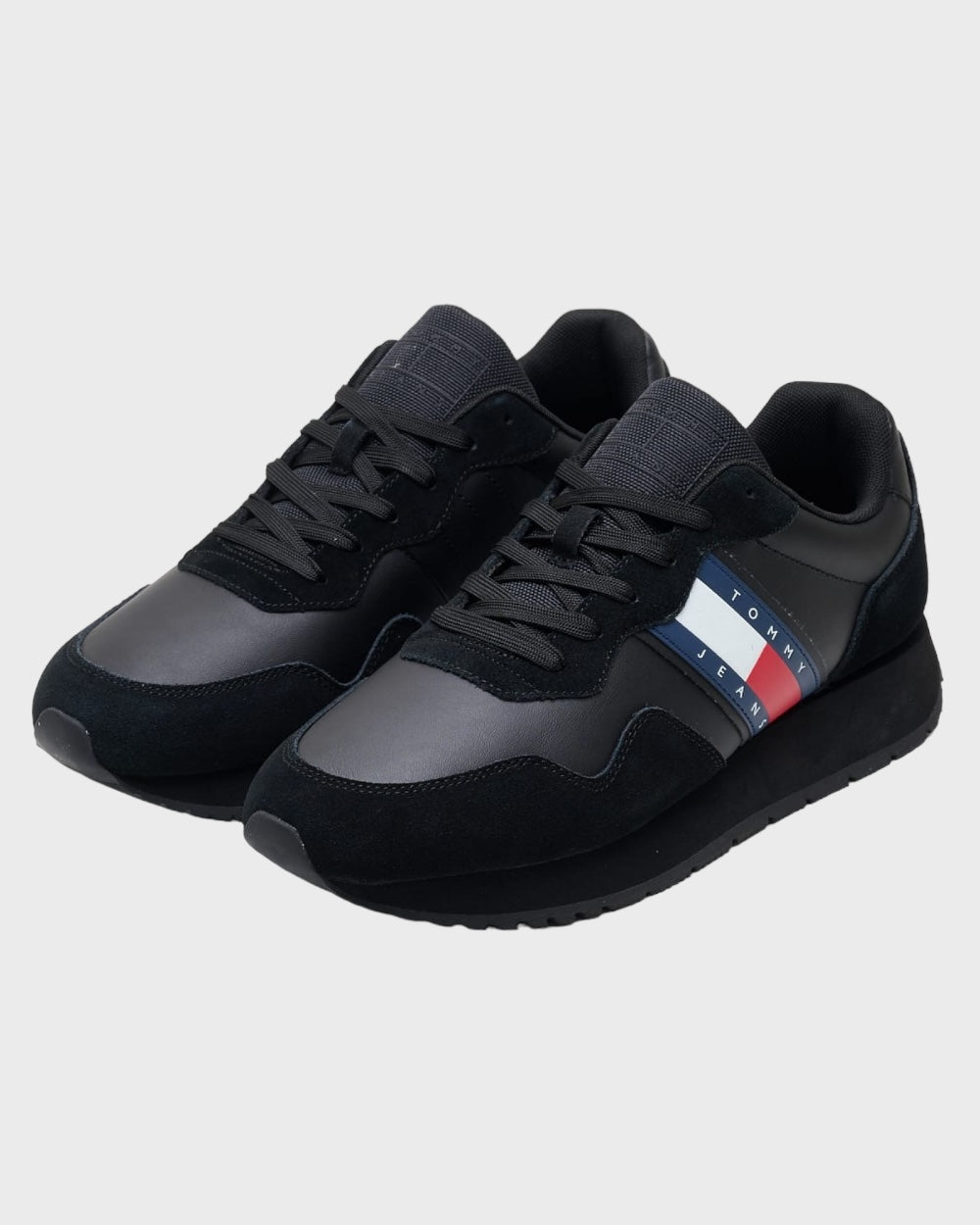 Tommy Hilfiger Zwart Heren Sneakers