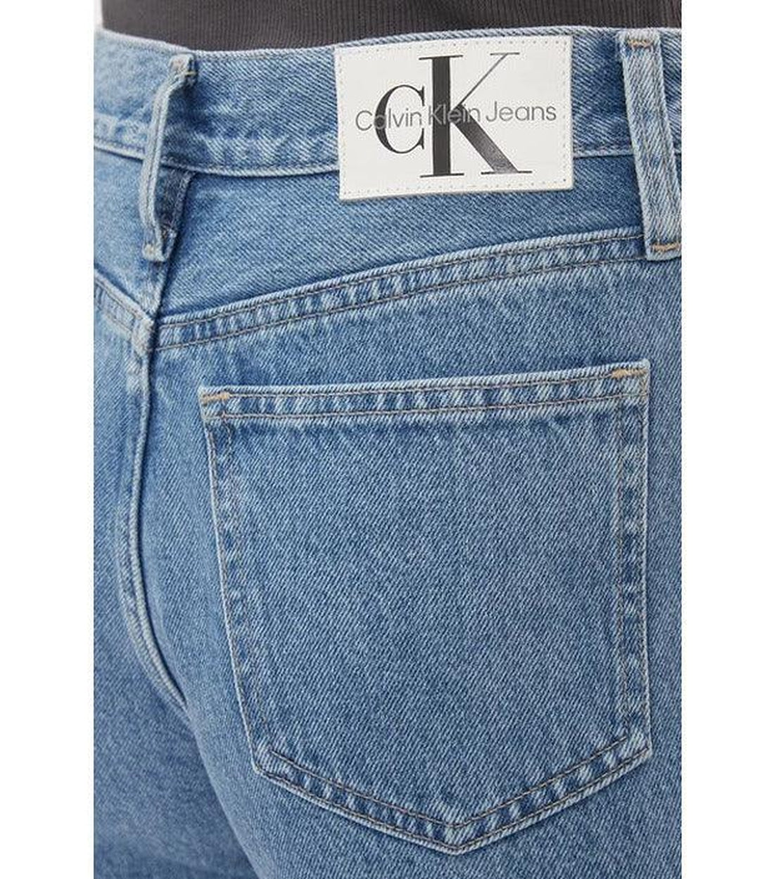 Calvin Klein Jeans Blauw High Waist Jeans Dames