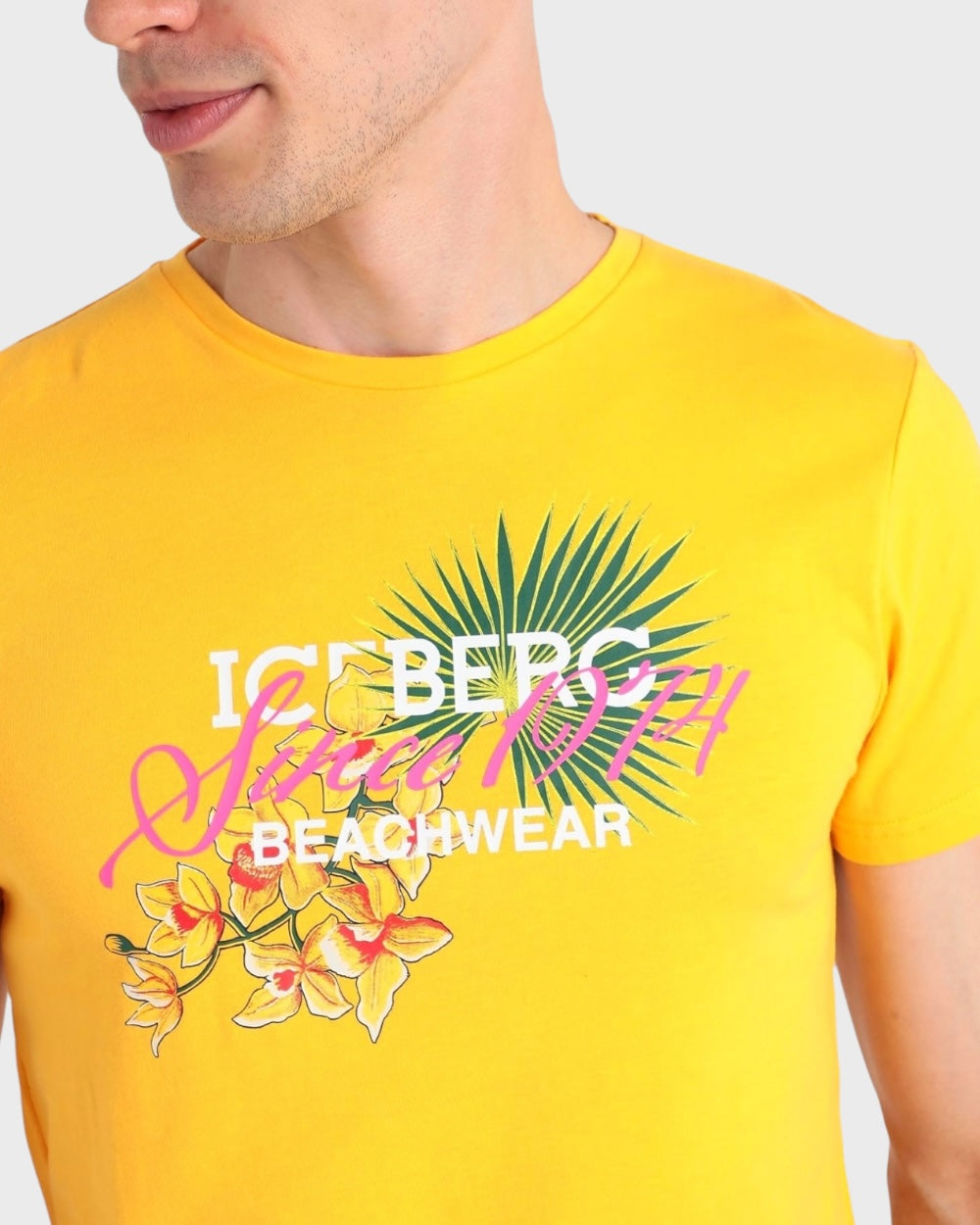 Iceberg | Geel T-Shirt