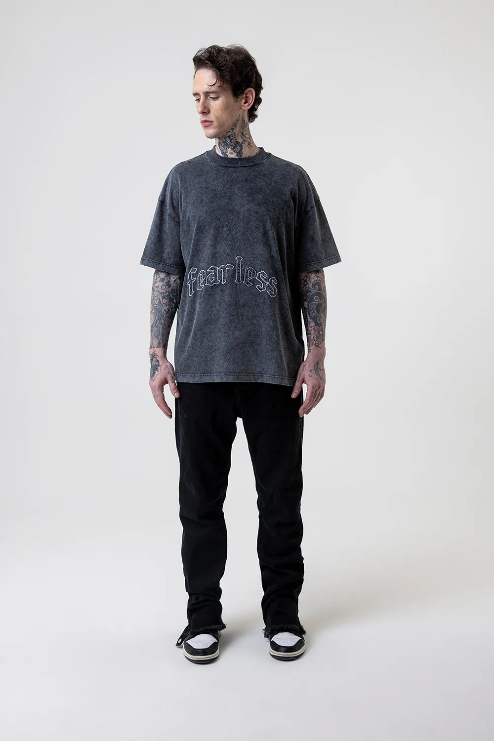 Fearless Blood Straight Black Denim