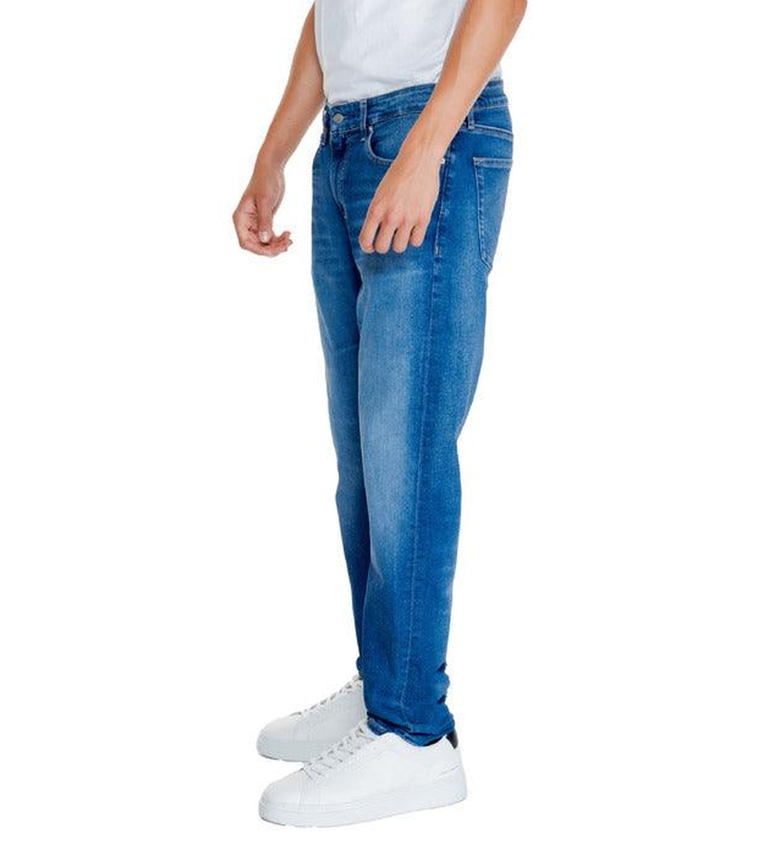 Calvin Klein Jeans Blauw Relaxed Fit Jeans