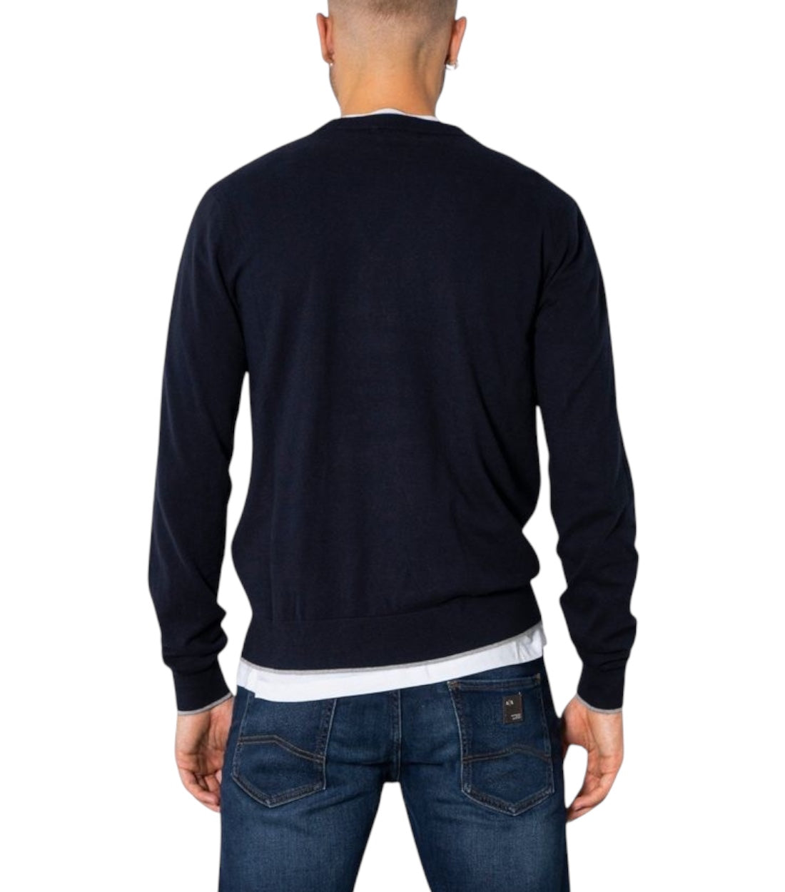 Armani Exchange Blauw Long sleeve T-shirt