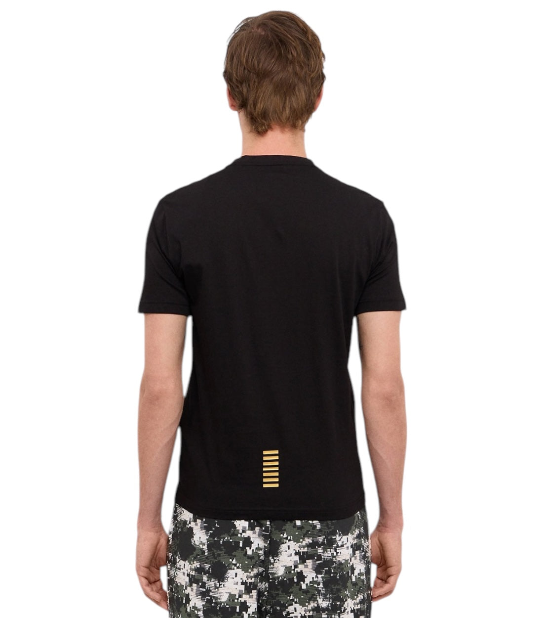 Ea7 Zwart Basic T-shirt