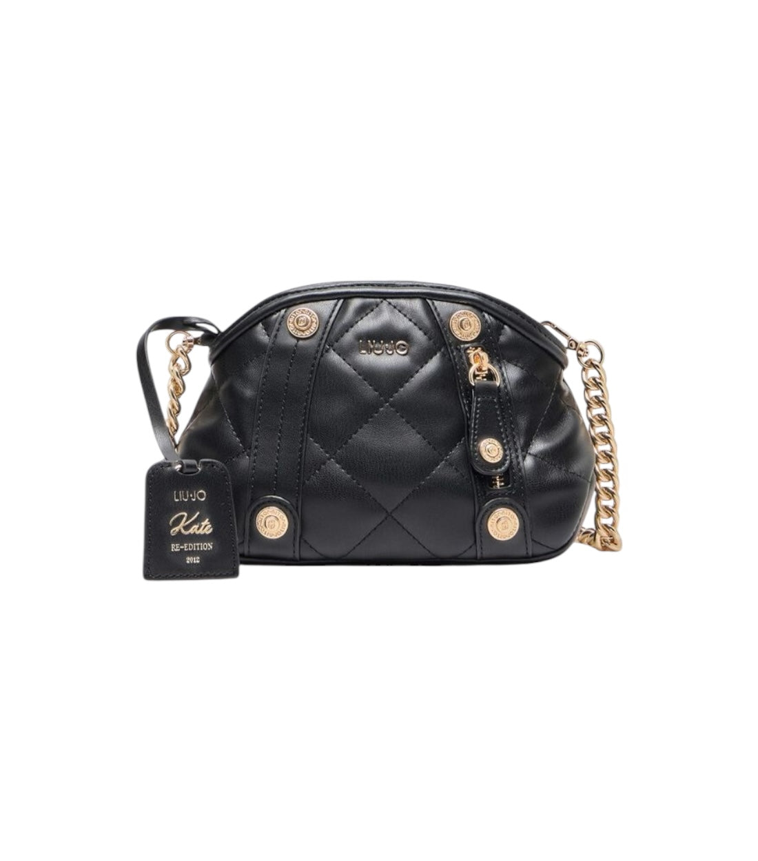 LIU JO Zwart Quilted Crossbody Tas