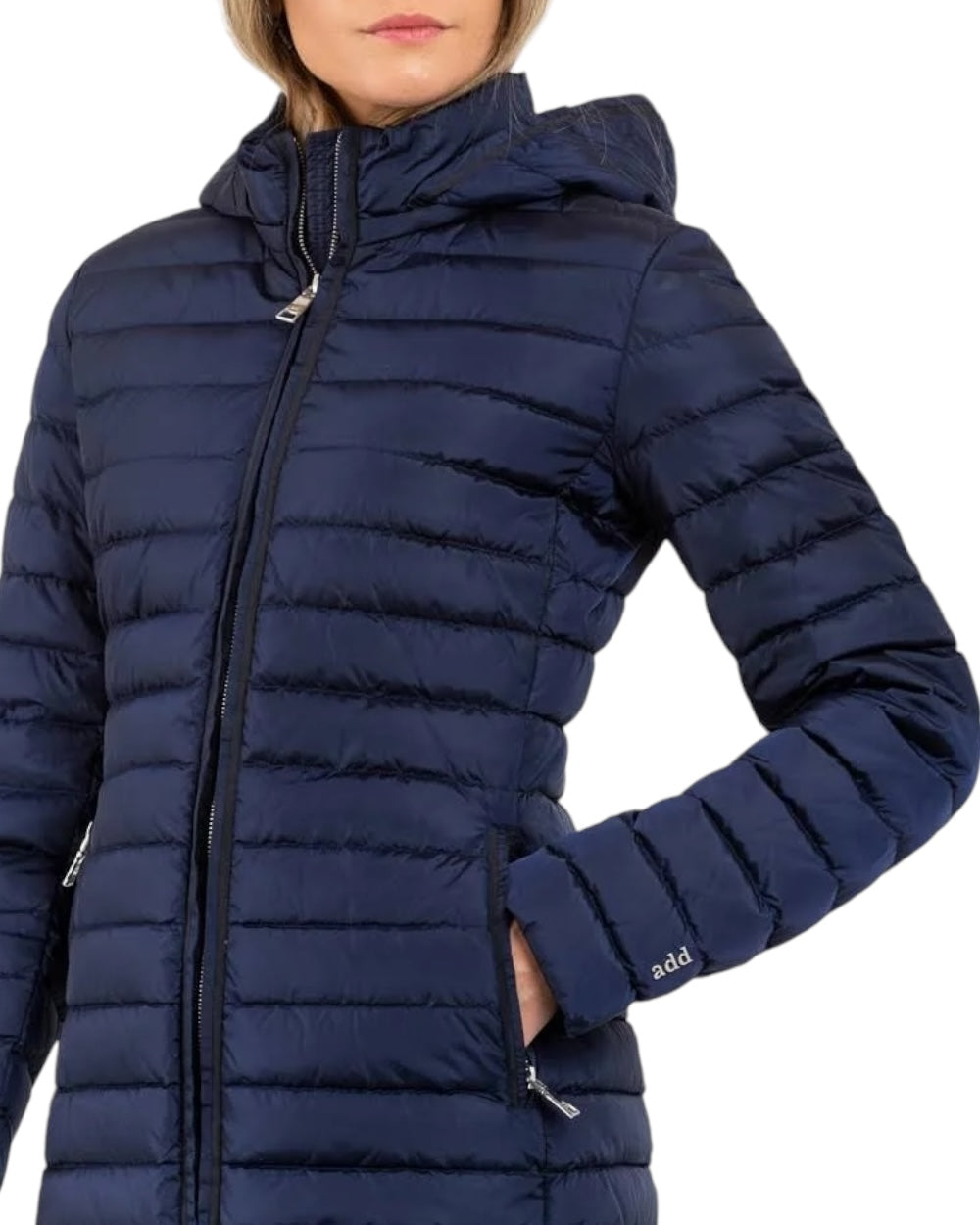 Add Blauw Puffer Jas