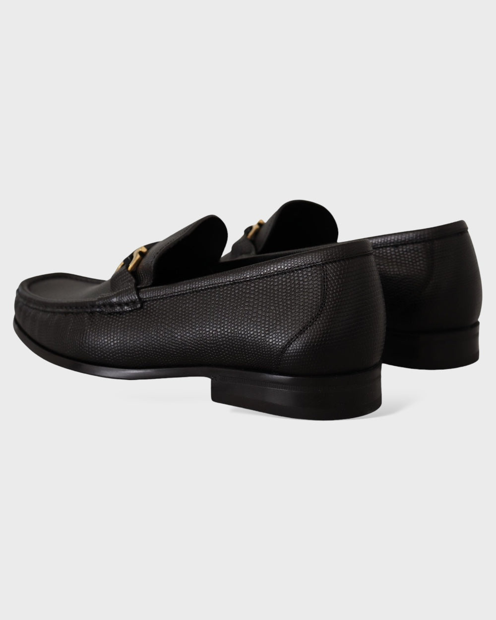 Salvatore Ferragamo Kalfsleer Moccasins Loafers Schoenen Zwart