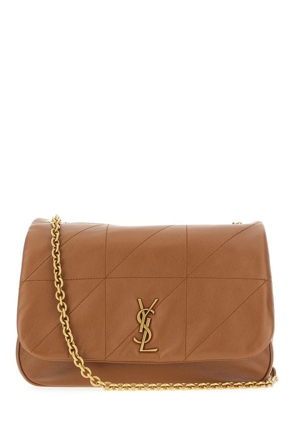 Saint Laurent Bruin Lamsleren Jamie 4.3 Schoudertas