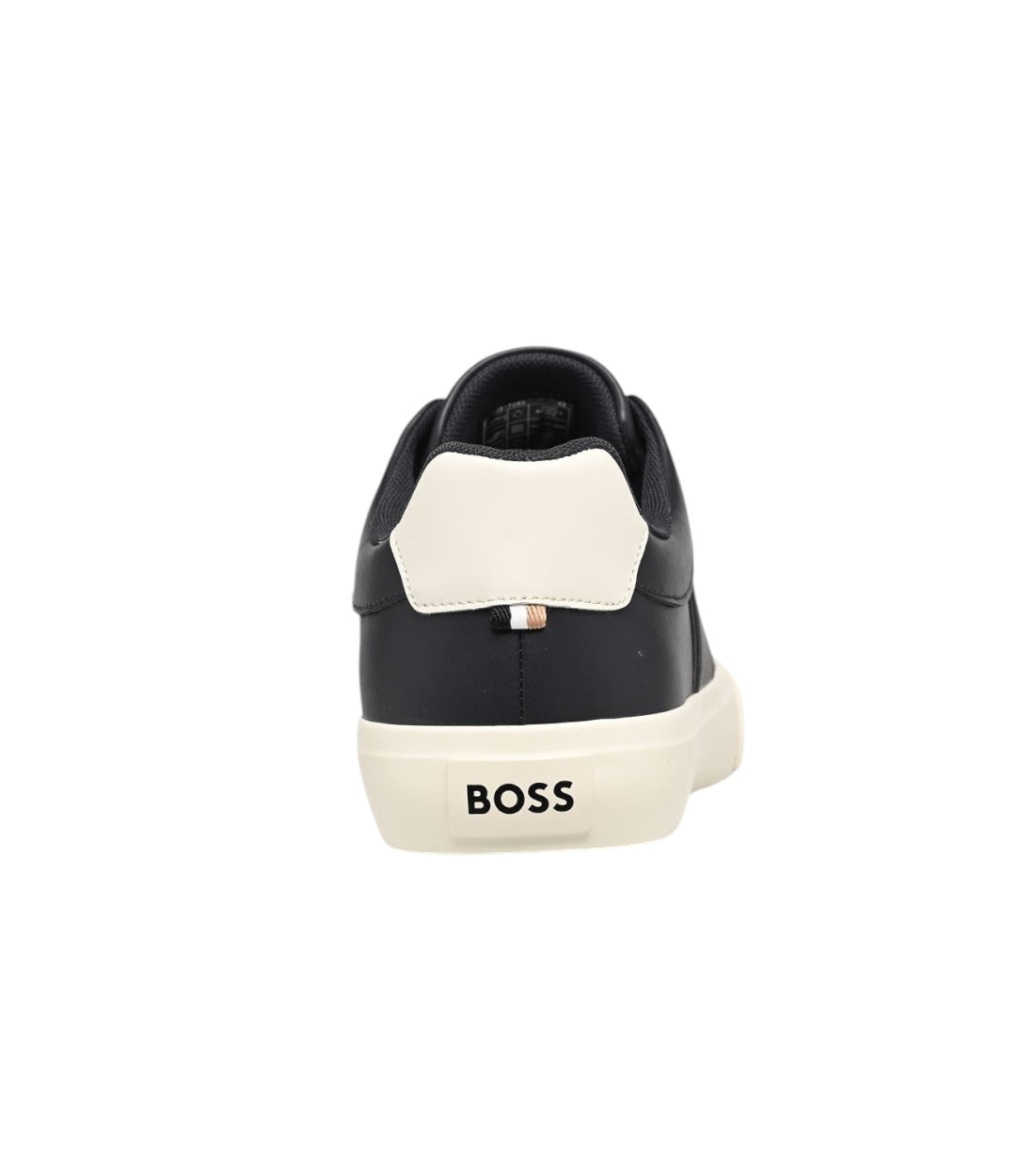 Hugo Boss Blauw Leren Aiden Sneaker