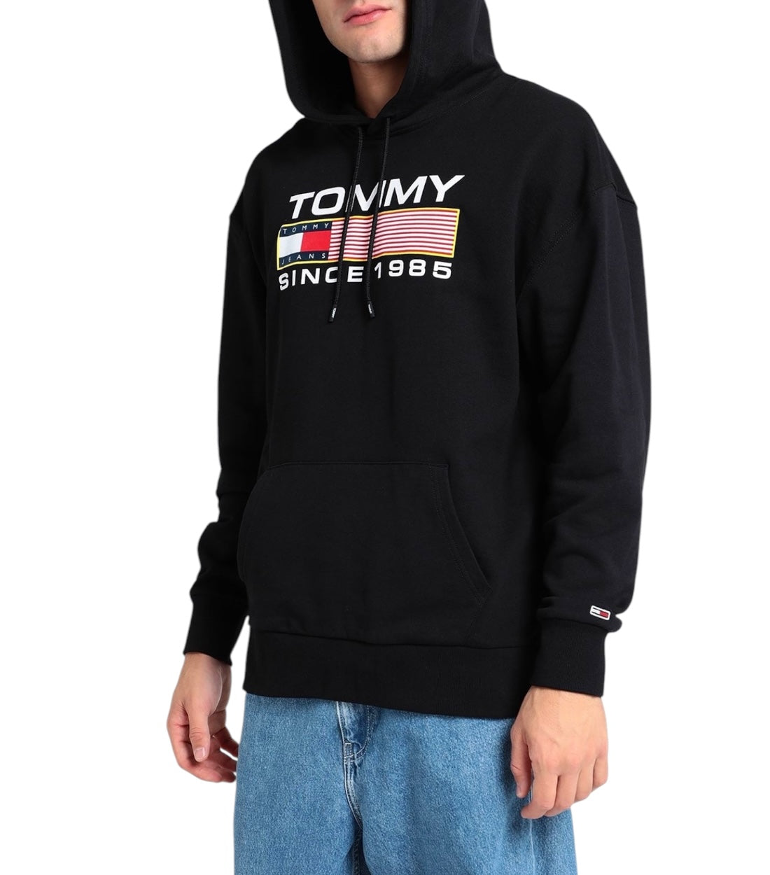 Tommy Hilfiger Jeans Zwart Oversized Hoodie