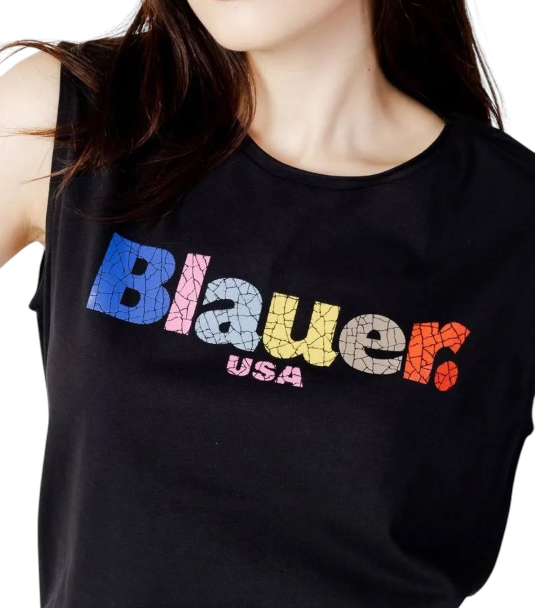 Blauer Zwart Top Dames