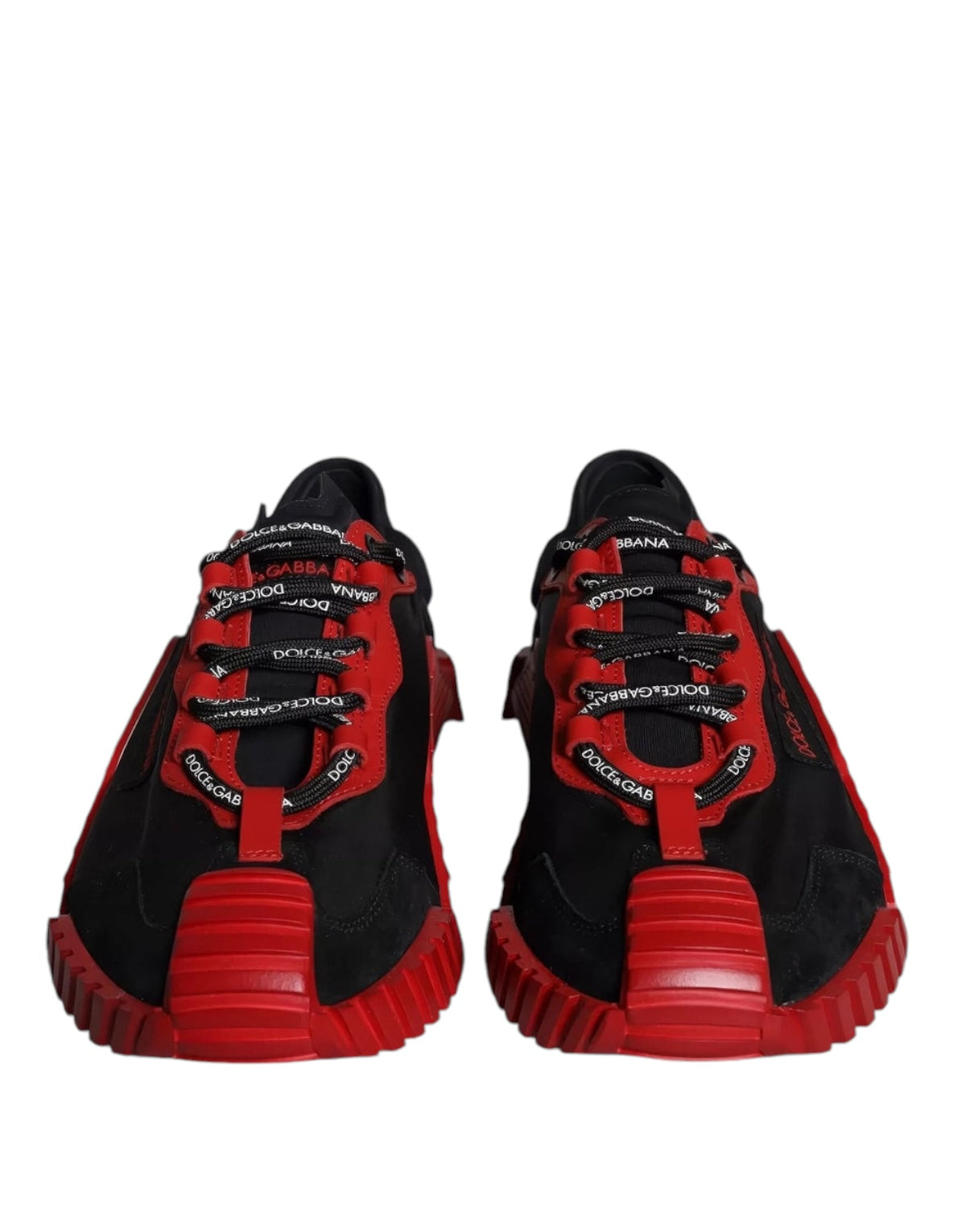 Dolce & Gabbana Zwart Rood NS1 Sneakers