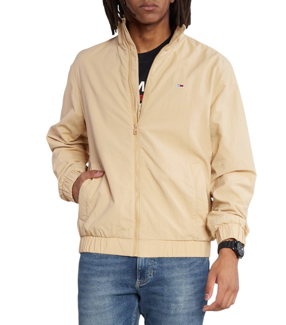 Tommy Hilfiger Beige Gerecycled Jas