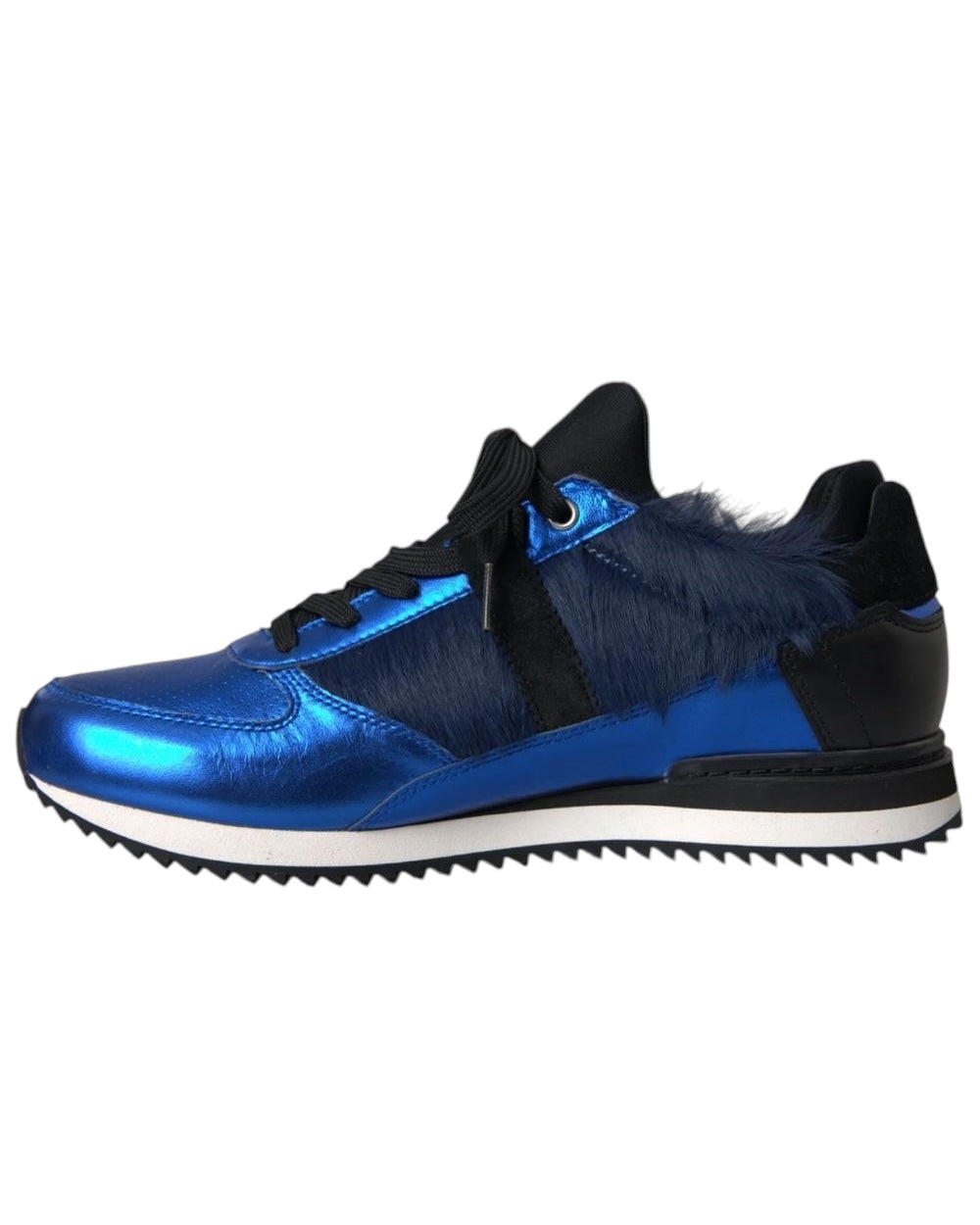 Dolce & Gabbana Blauw Lamsleren Sneakers