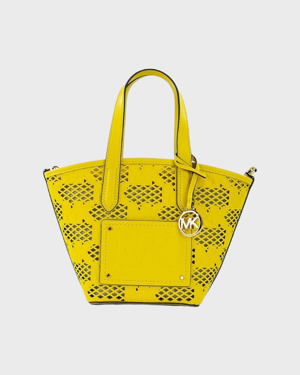 Michael Kors Kimber Geel 2-in-1 Messenger Handtas