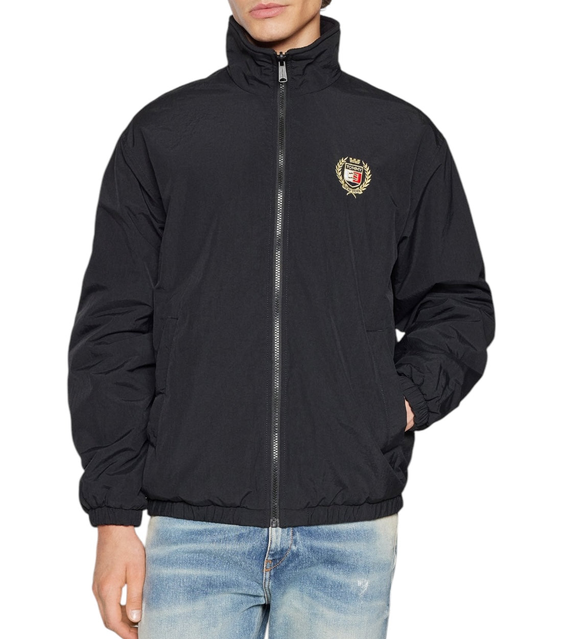 Tommy Hilfiger Zwart Windbreaker Jas