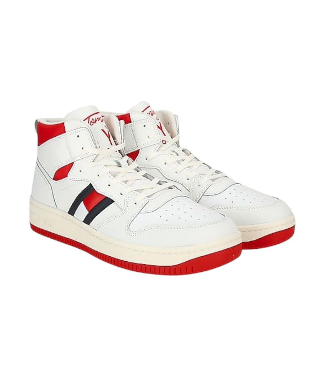 Tommy Hilfiger Jeans Vlag Logo High Top Sneakers