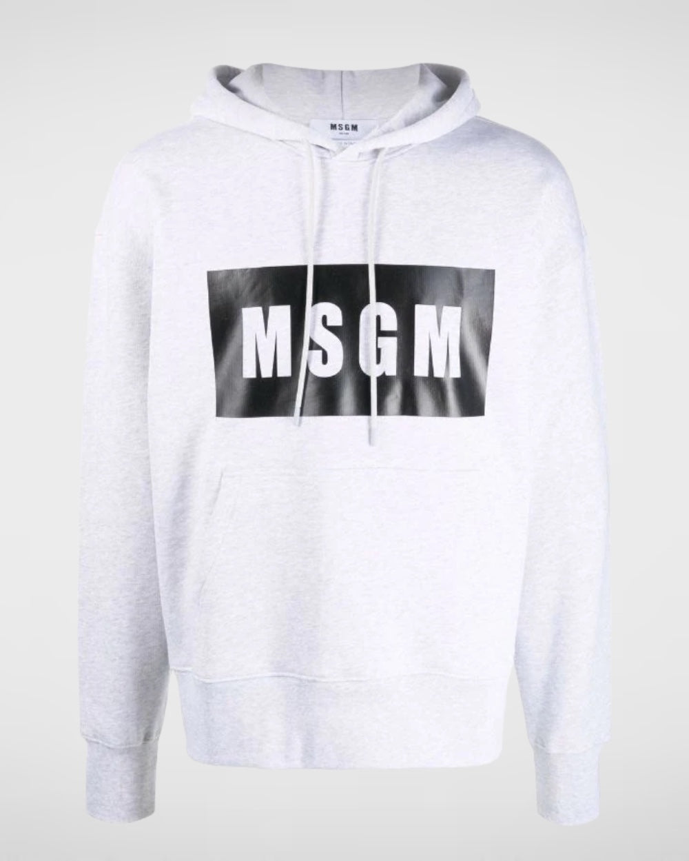 MSGM Grijs Hoodie Unisex