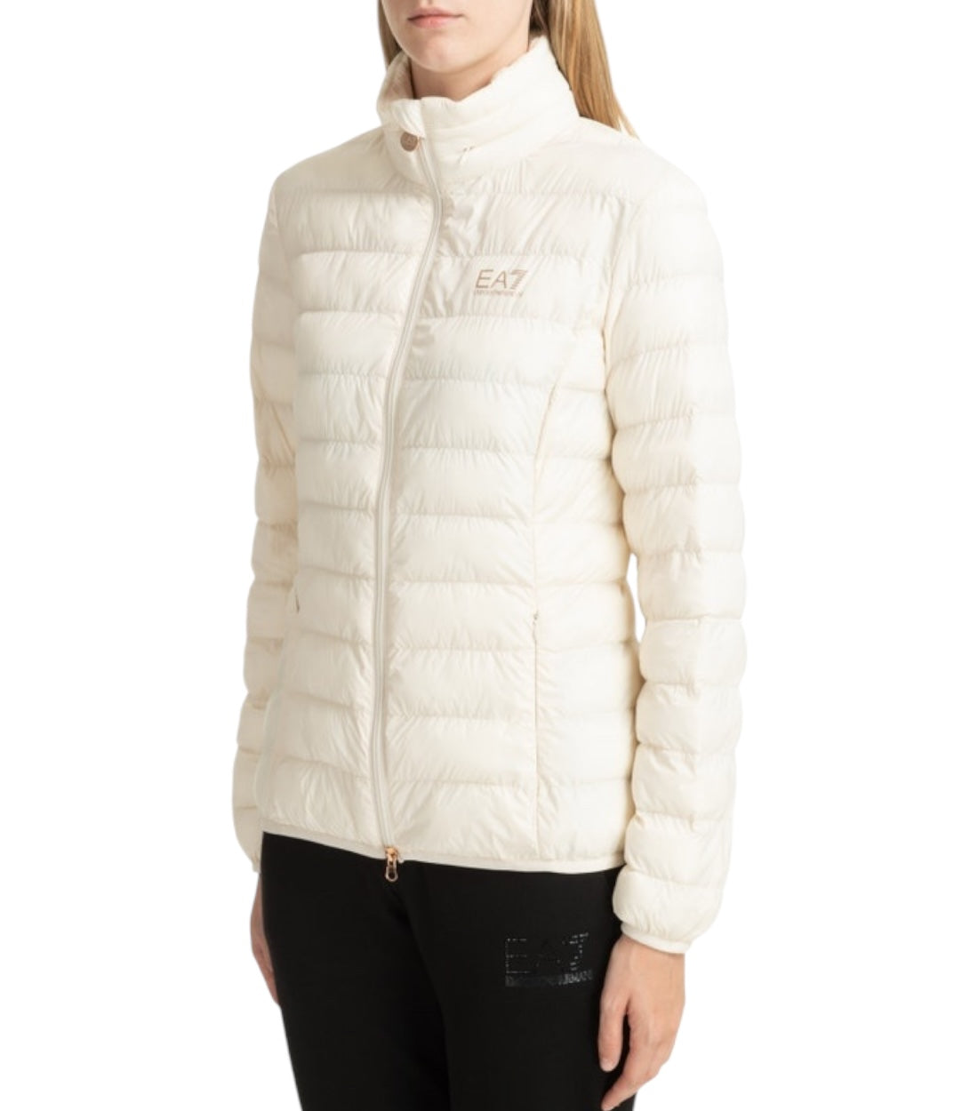 Ea7 Beige Down Jacket