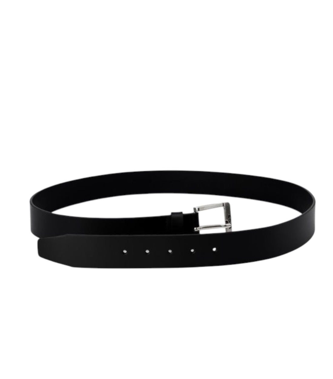 Hugo Boss Zwarte Leren Riem