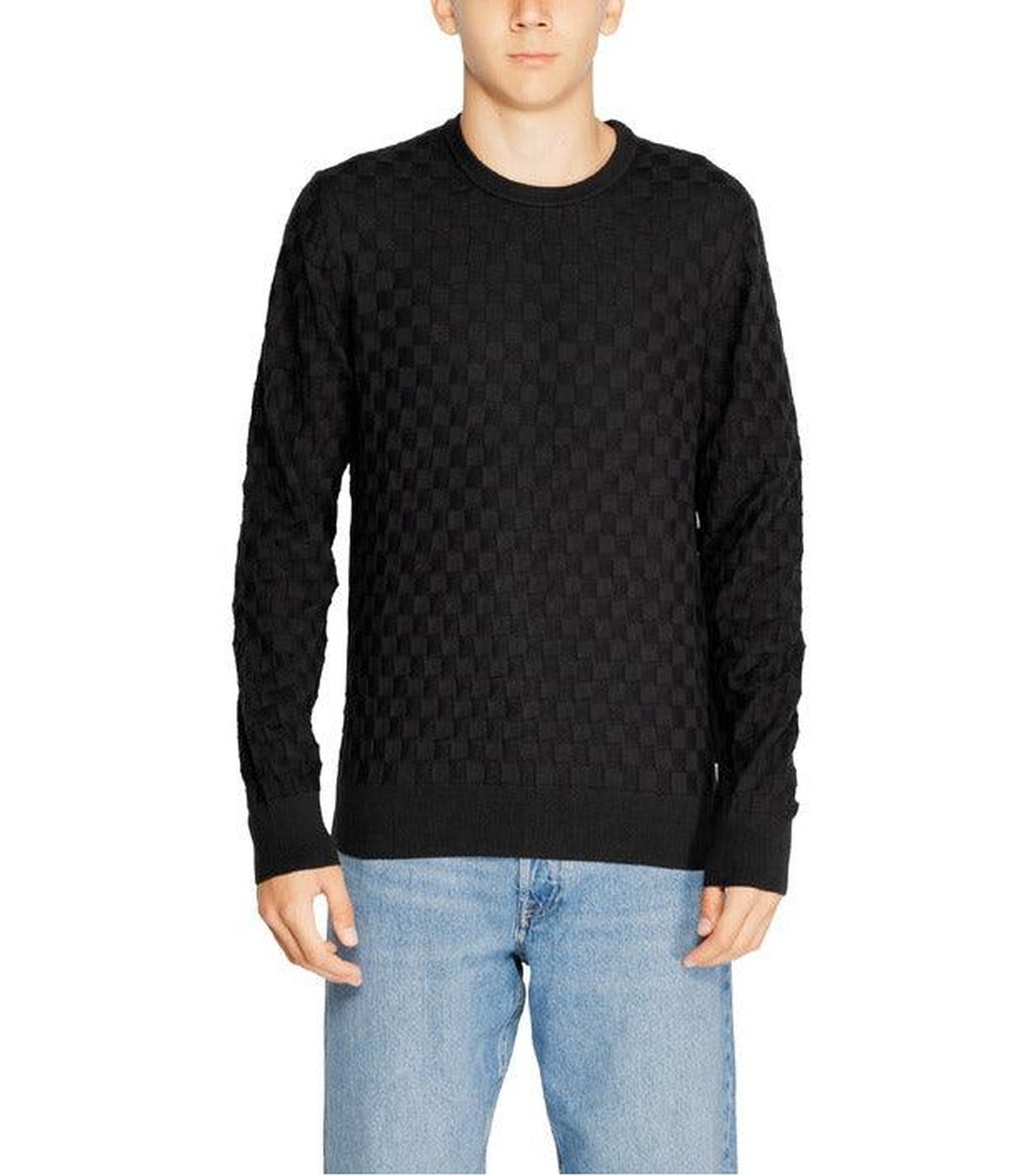 Calvin Klein Crewneck Trui In Zwart