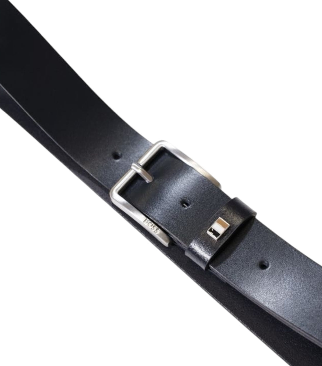 Hugo Boss Blauw Leren Riem