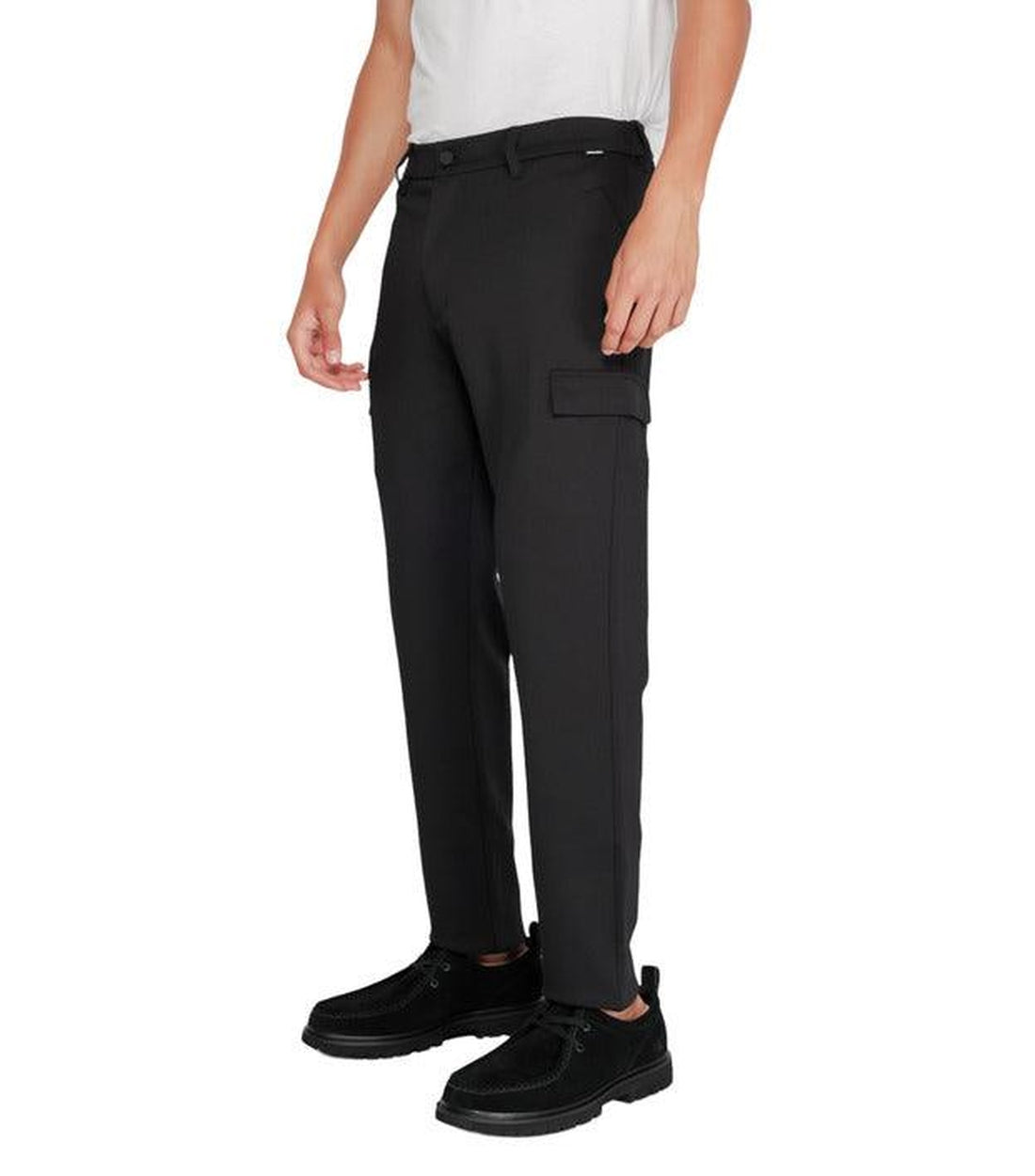 Calvin Klein Zwarte Comfort Knit Tapered In Zwart