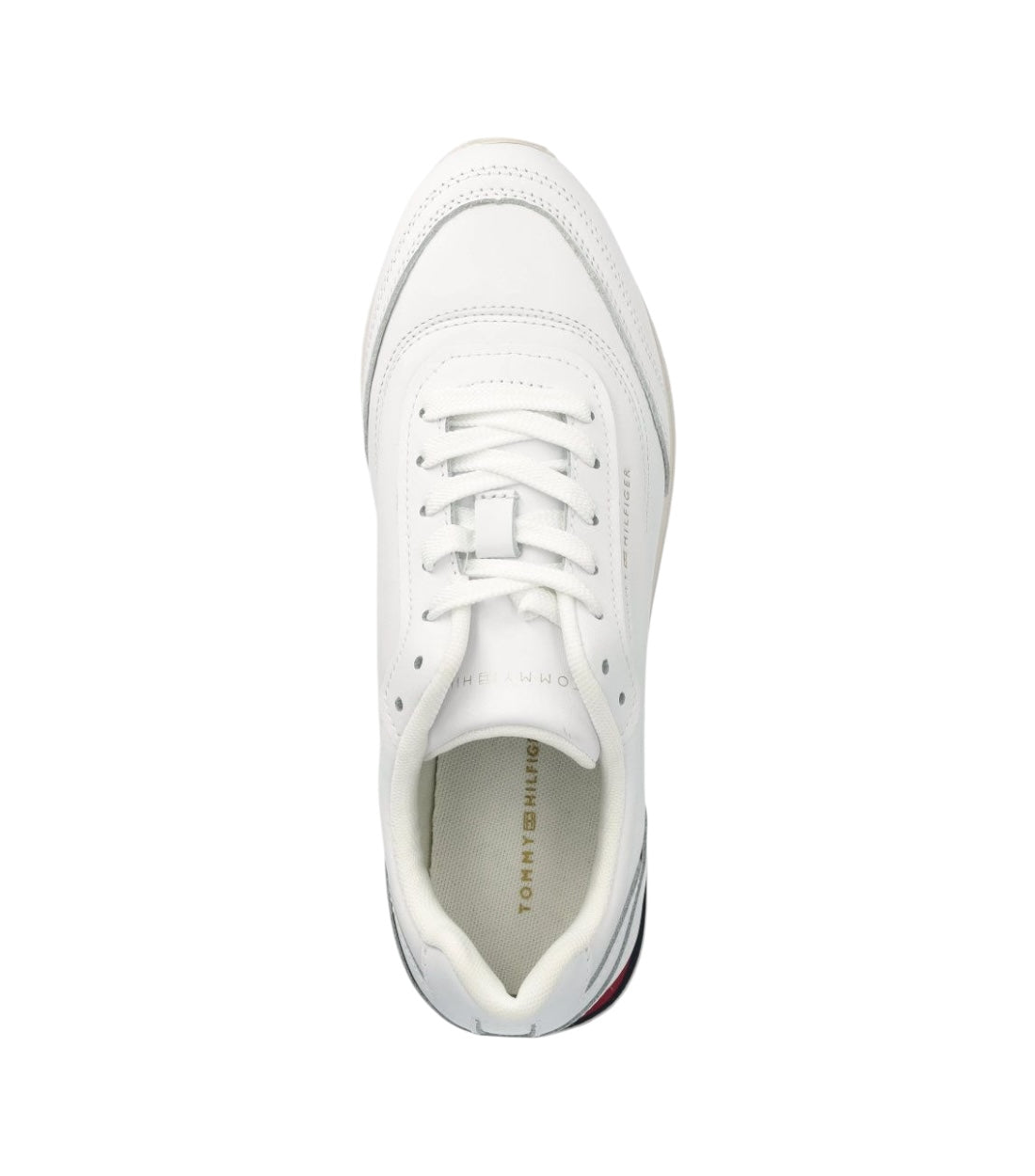 Tommy Hilfiger Wit Sneakers Met Logodetail