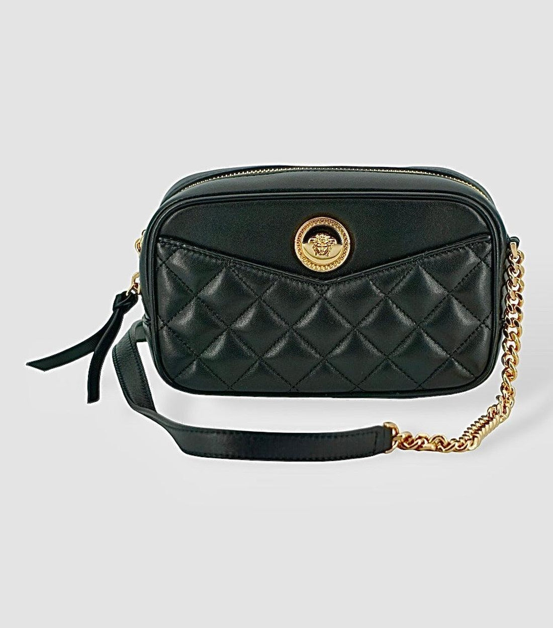 Versace Lamleer Camera Crossbody Zwart