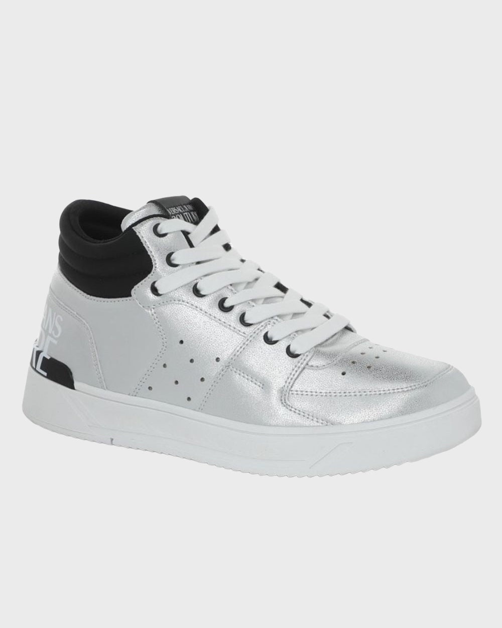 Versace Jeans Couture Zilver High Top Sneakers