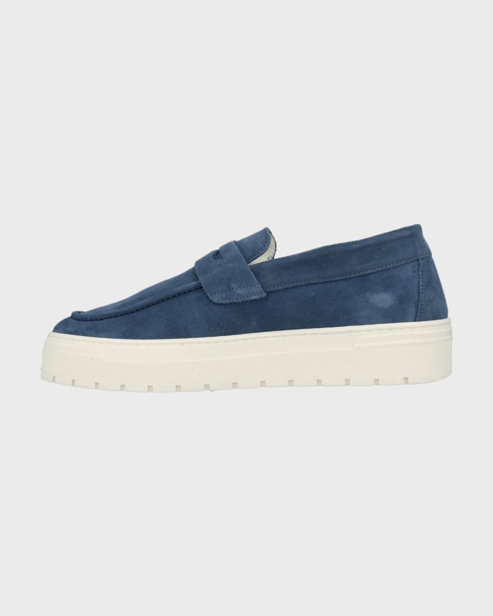 Antony Morato Blauw Suede Loafers Schoenen Heren