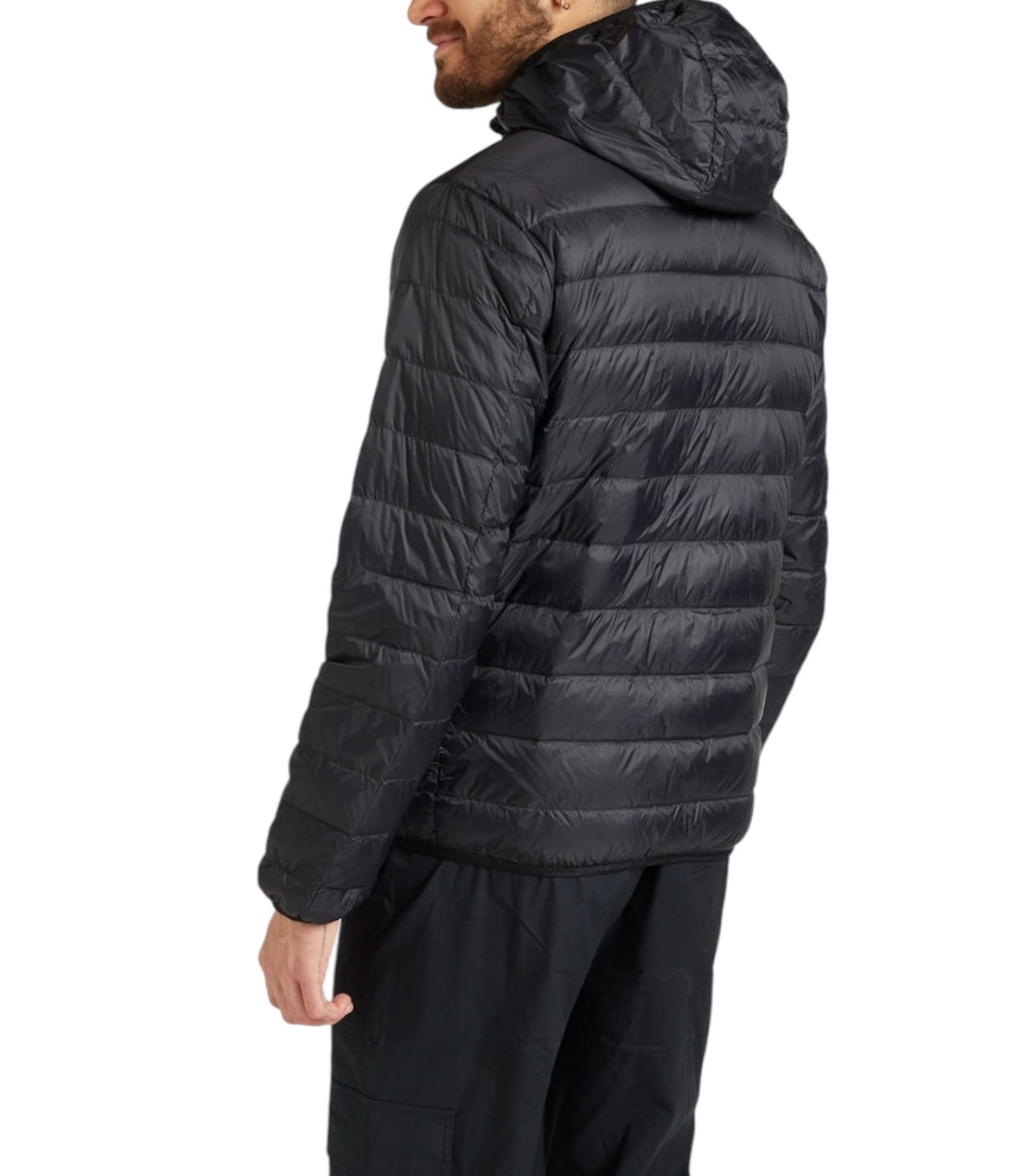 Ea7 Zwart Down Jacket